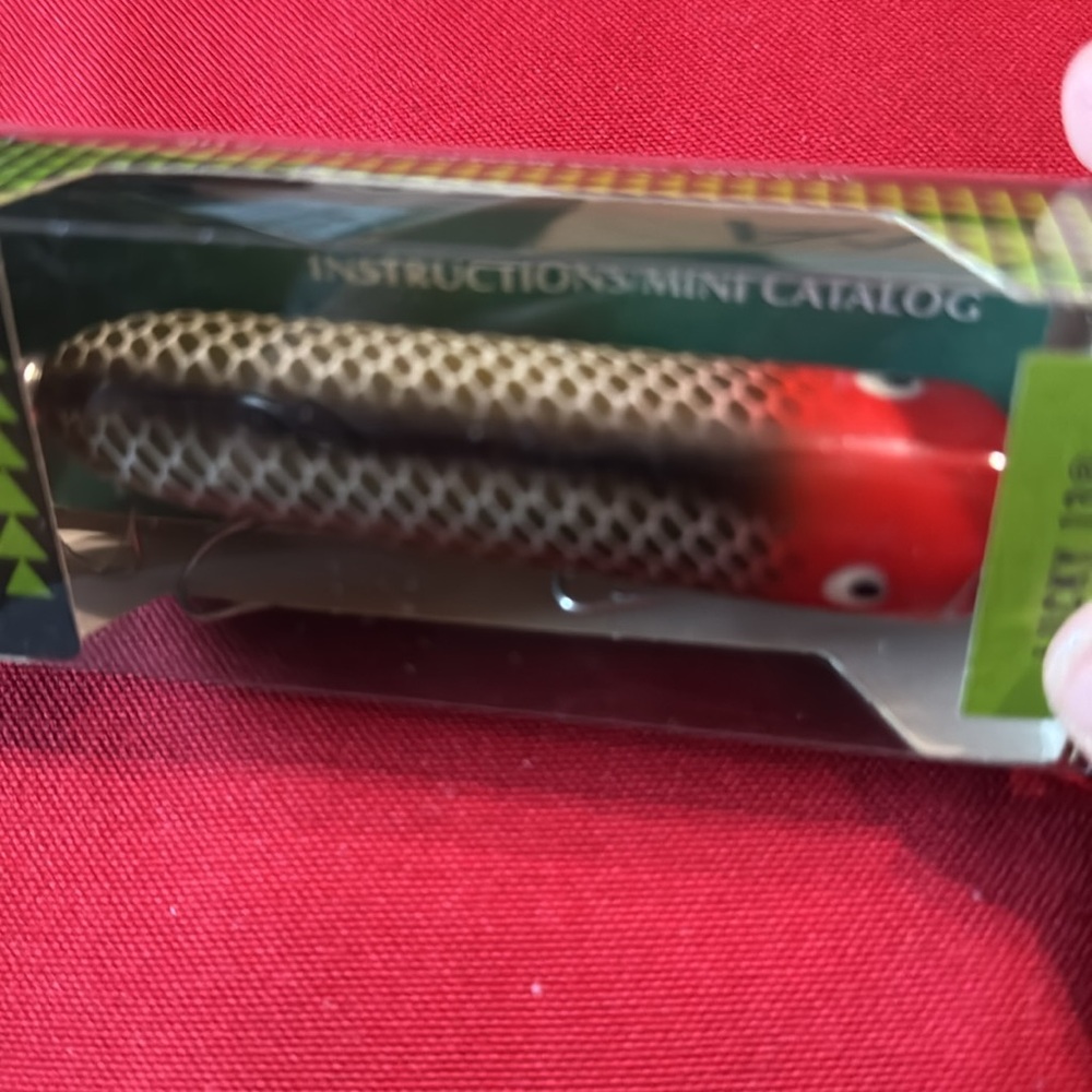 Vintage new in box Lucky 13 Colorful Fish Lure